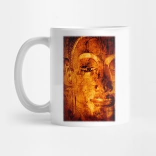 The Lord Buddha - Abstract Illustration Of The Face Of The Lord Mug